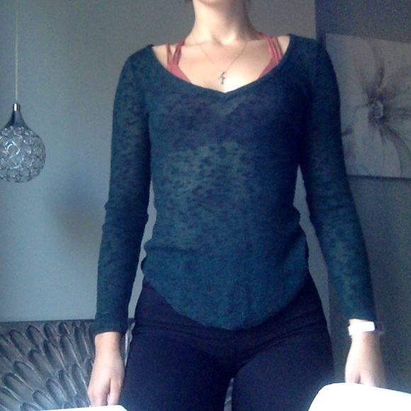 Turquoise Knit Shirt - Picture 5 of 5